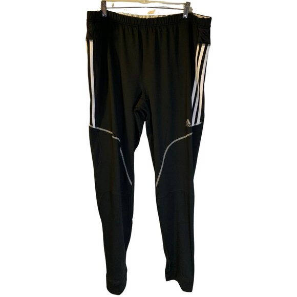 Adidas Men's Response Astro Pants Size XL NEW Black Climalite Ankle Zips Running - Picture 1 of 13